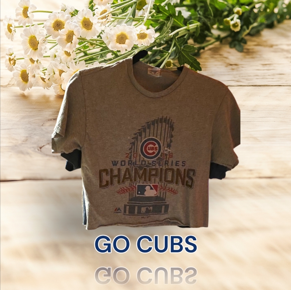 Delta Brand Gray World Series Champions Womans T-Shirt